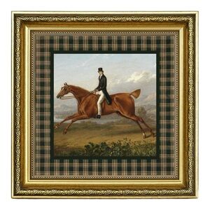 Framed Vintage Equestrian Art